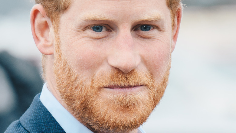 Prince Harry blue eyes