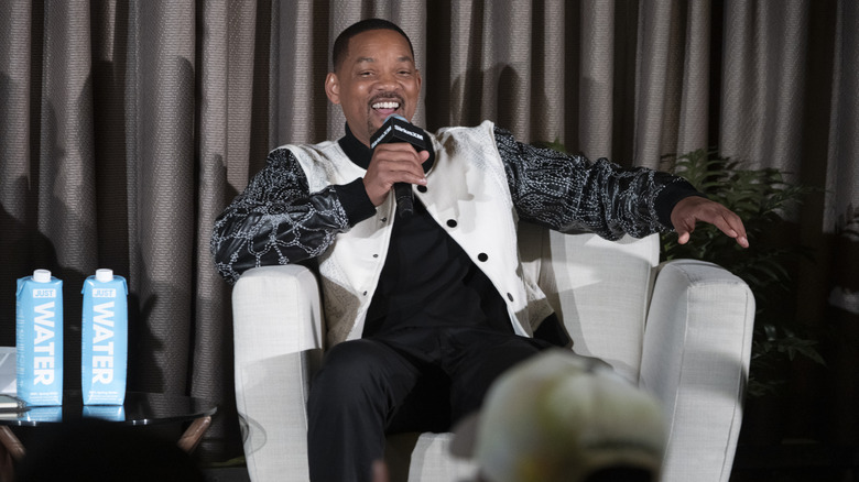 Will Smith attending SiriusXM's "Sway In The Morning" Live