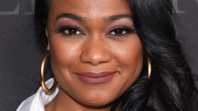 Tatyana Ali on the red carpet