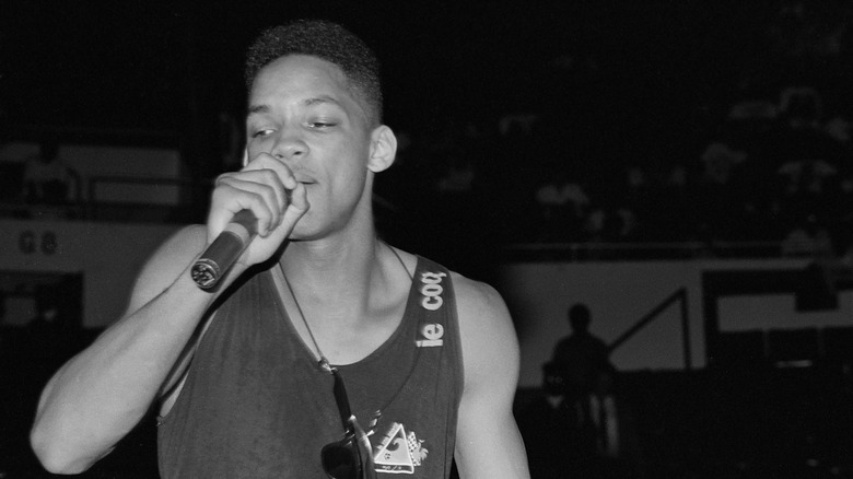 Will Smith rapping