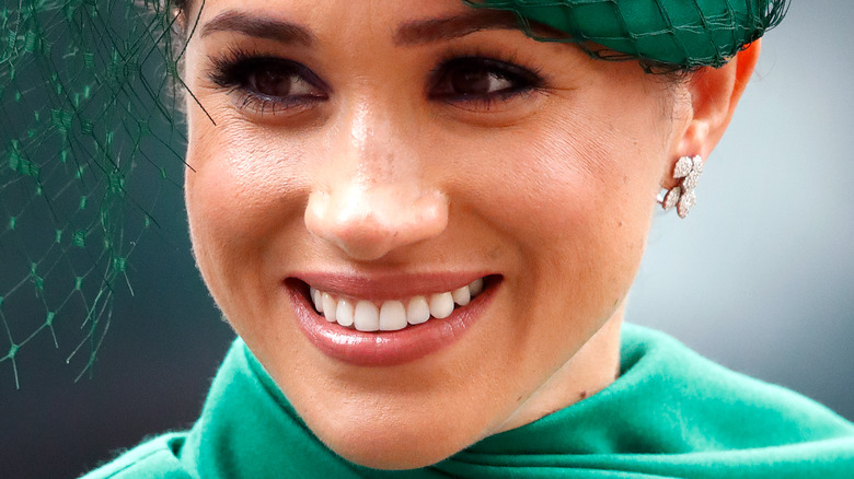 Meghan Markle green hat