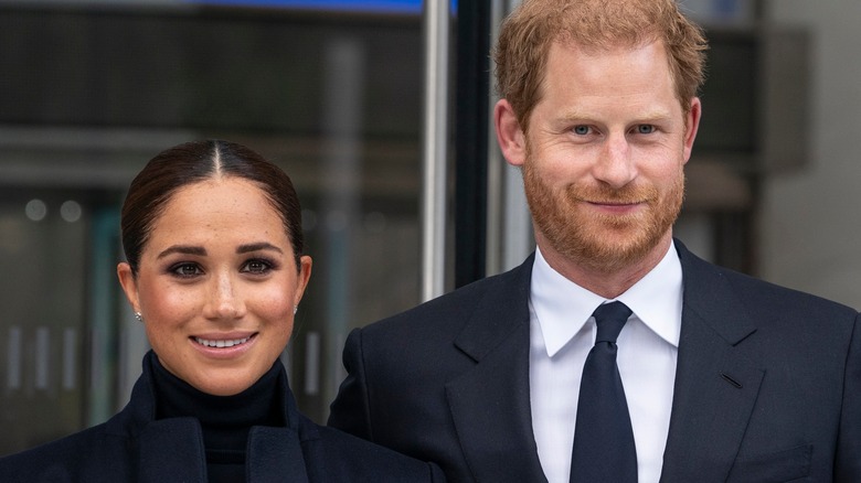 Meghan Markle and Prince Harry in 2021