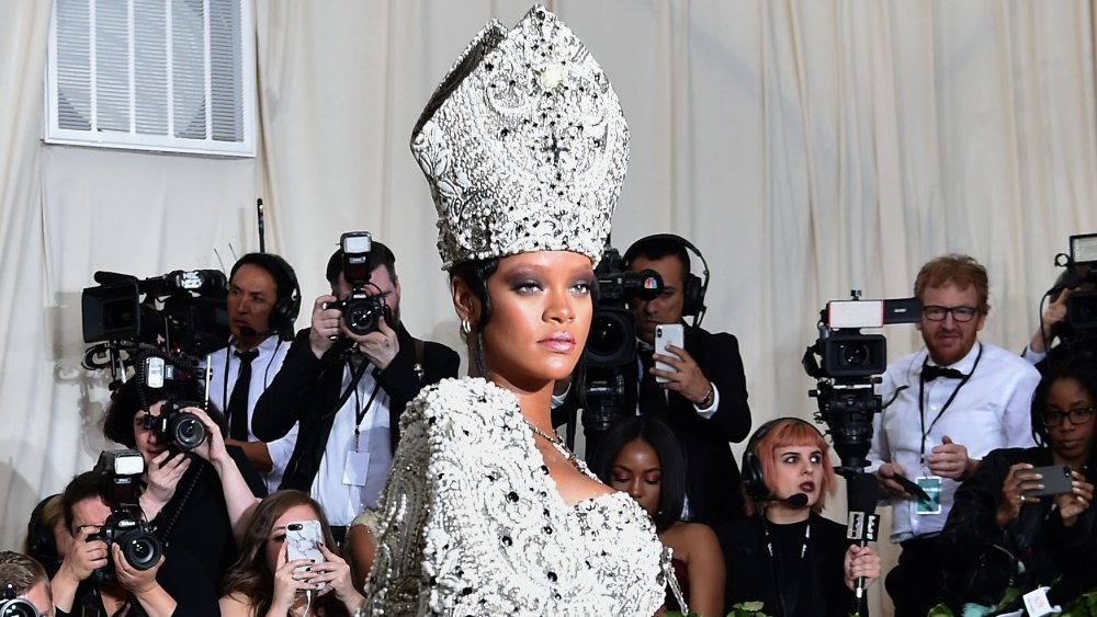 Rihanna at the Met Gala Heavenly Bodies