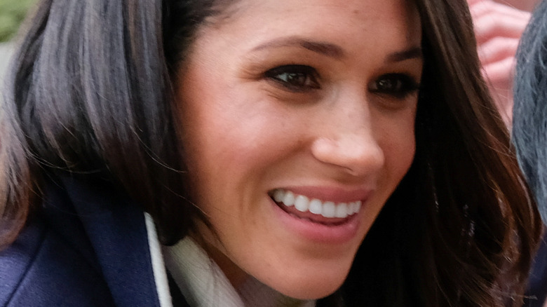 Meghan Markle smiling