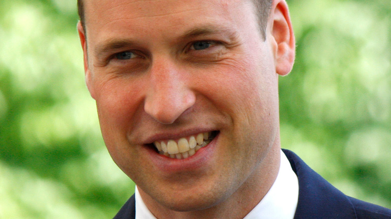 Prince William smiling