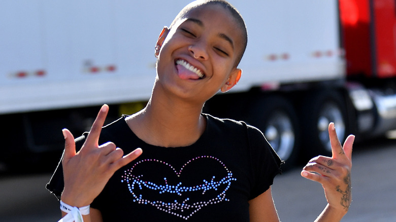 Singer/guitarist Willow Smith of Willow attends Audacy Beach Festival