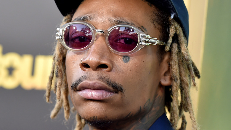 Wiz Khalifa wearing sunglasses