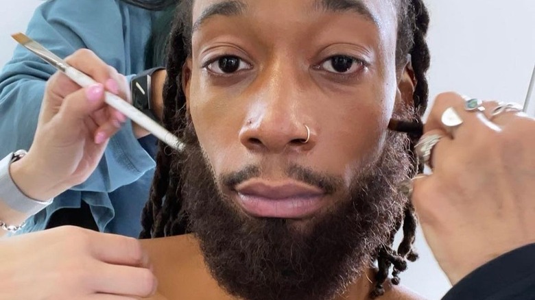 Wiz Khalifa with a beard