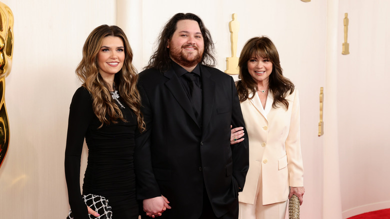 Wolfgang Van Halen and his family at the Oscars