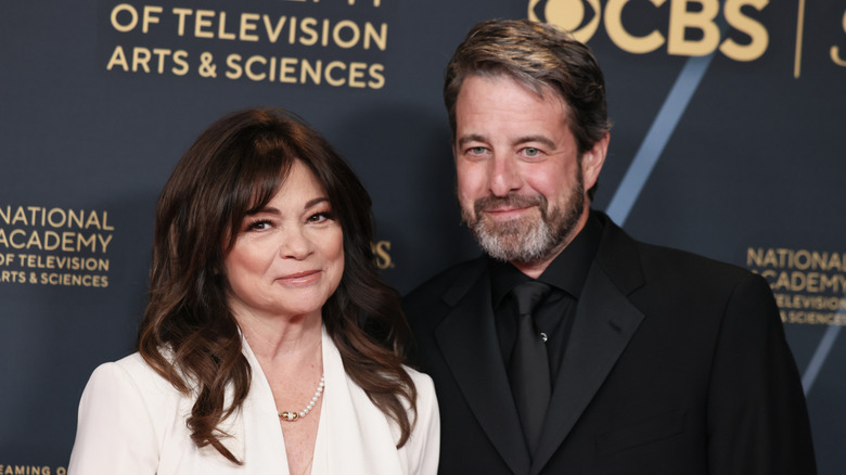 Valerie Bertinelli and Mike Goodnough at hte Emmys