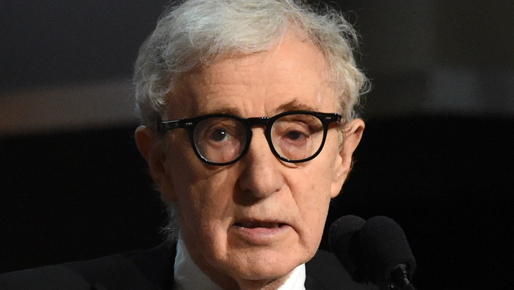 Woody Allen closeup