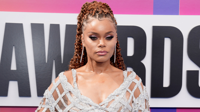 Andra Day posing