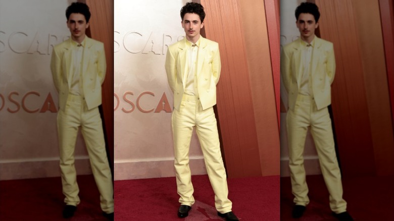 Timothée Chalamet attends the 97th Annual Oscars at Dolby Theater in Hollywood, CA (2025)