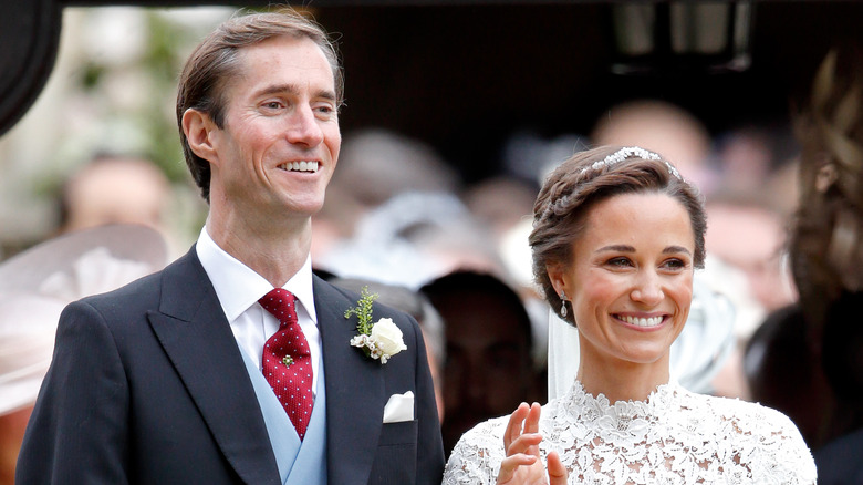 James Matthews and Pippa Middleton at their wedding in 2017.