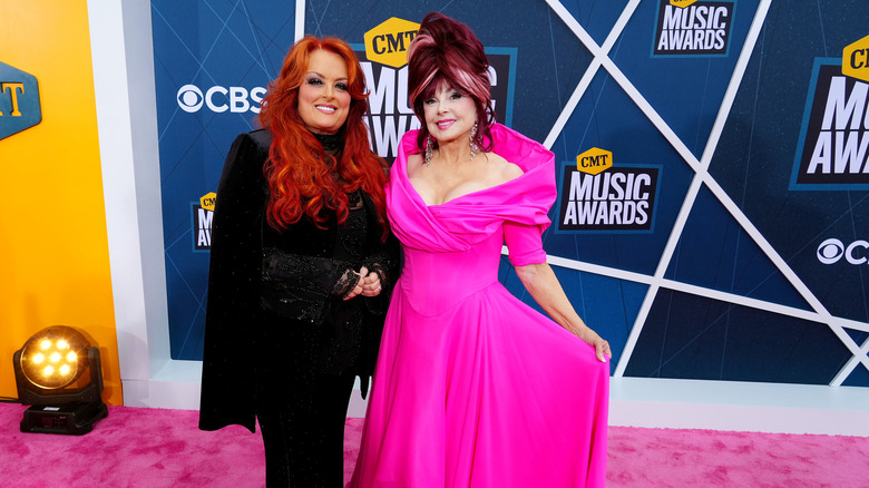 Wynonna Judd and Naomi Judd of The Judds attending the 2022 CMT Music Awards