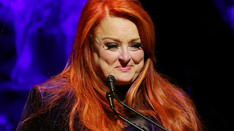Wynonna Judd in black