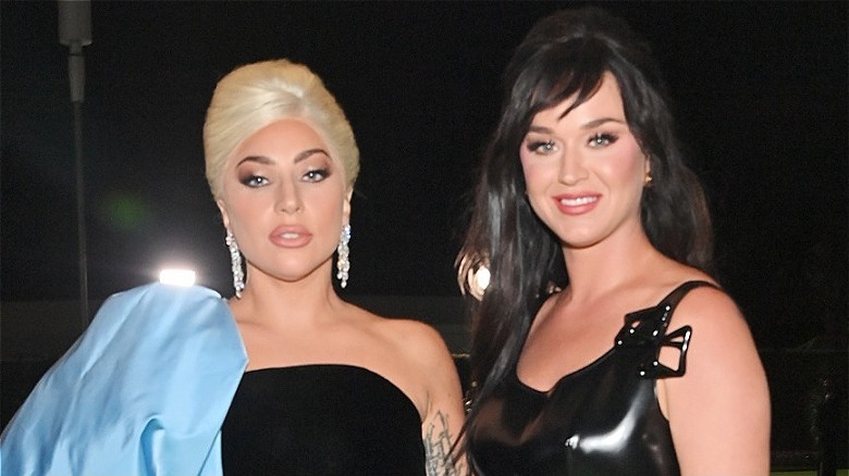 Lady Gaga and Katy Perry together in 2021