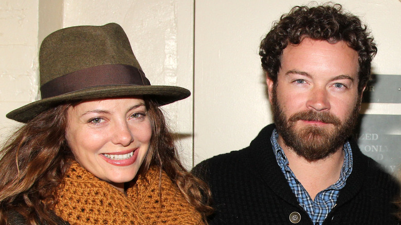 Bijou Phillips, Danny Masterson smiling