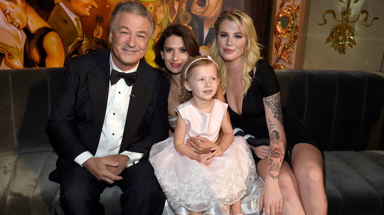 The Baldwins pose together