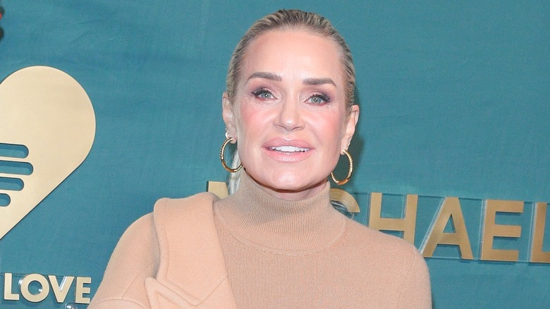Yolanda Hadid on the red carpet