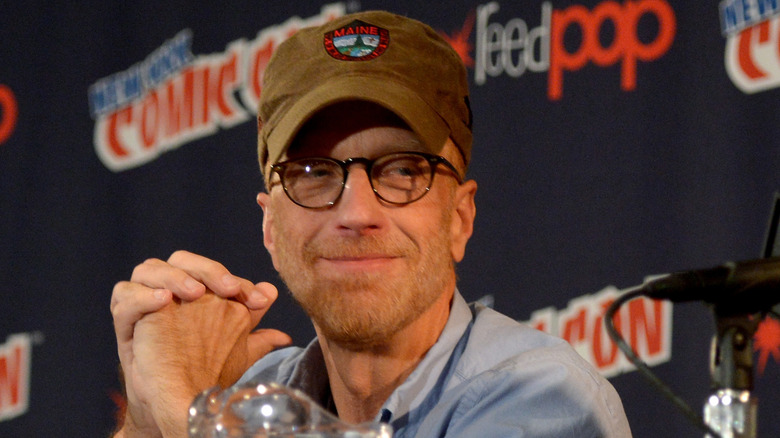 Chris Elliott at a Comic-Con panel for "Eagleheart" in 2013
