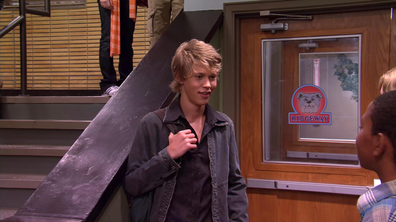 Austin Butler as Jake Krandle in "iCarly"