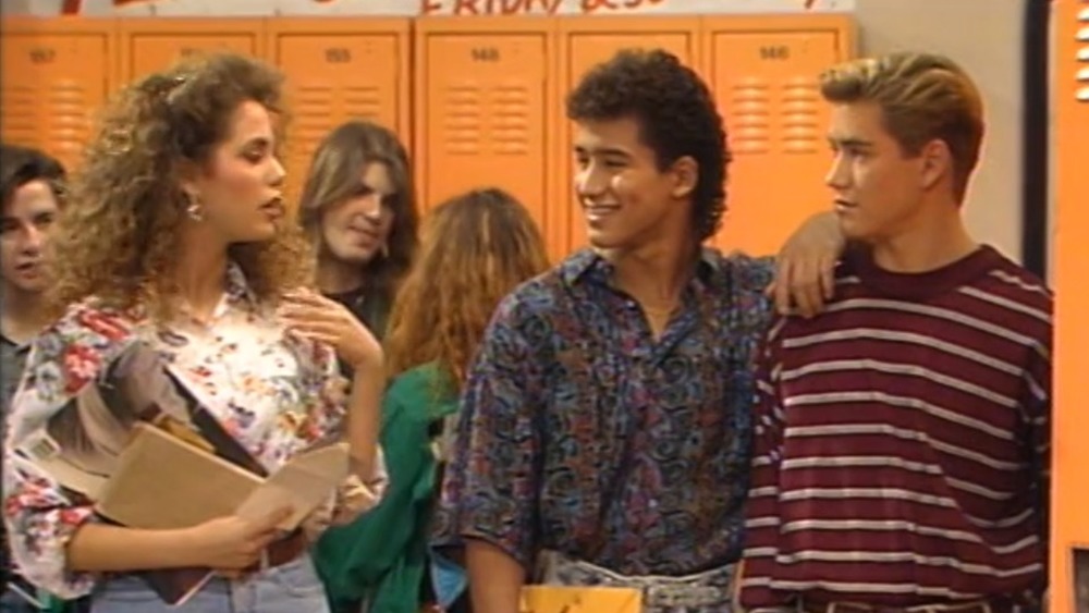 The cast of Saved by the Bell