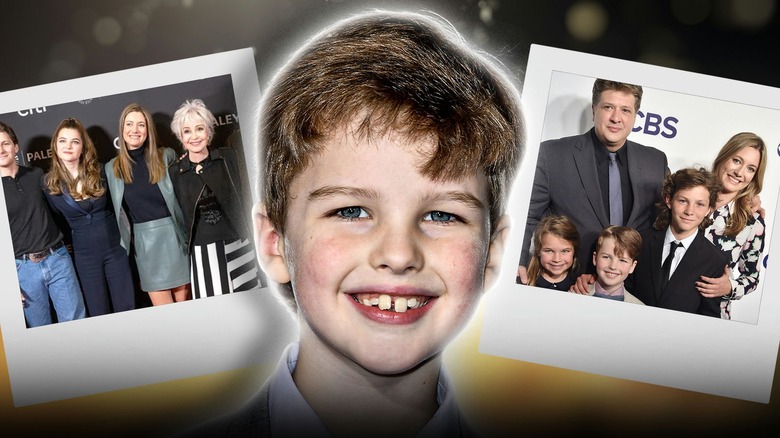 Young Sheldon Cast standing together