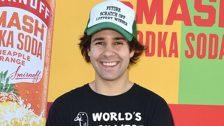 David Dobrik smiling