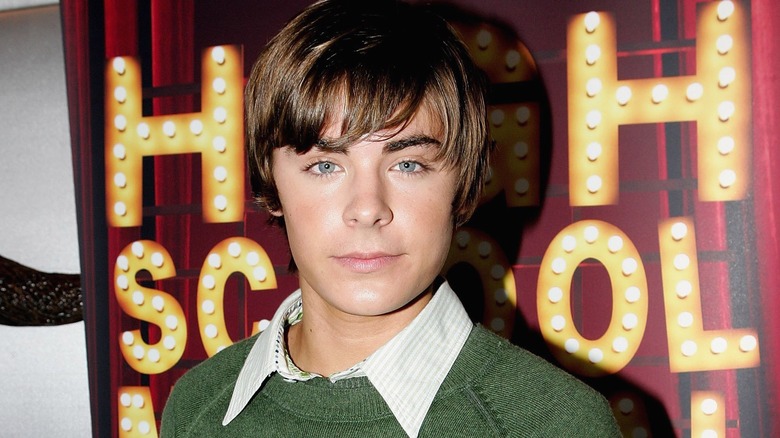 Zac Efron promoting High School Musical