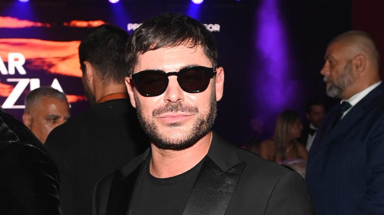 Zac Efron at a nightclub