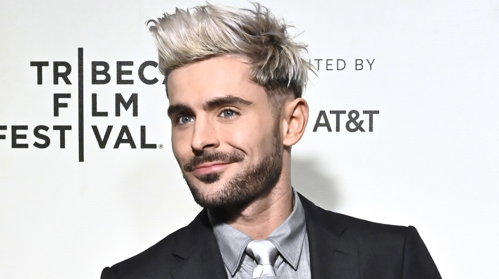 Zac Efron smiling at the 2019 Tribeca Film Festival