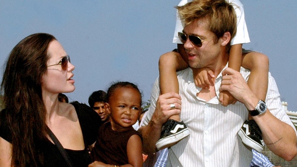 Angelina Jolie, Brad Pitt, Zahara Jolie-Pitt