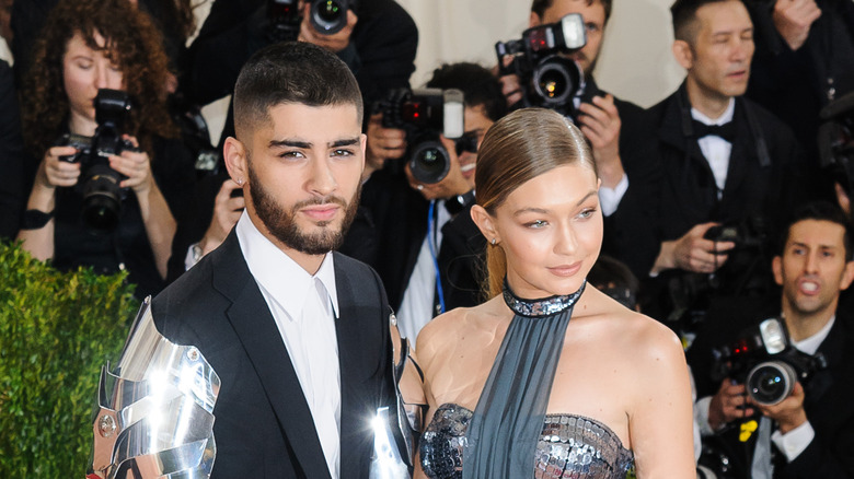 Zayn Malik and Gigi Hadid pose together 