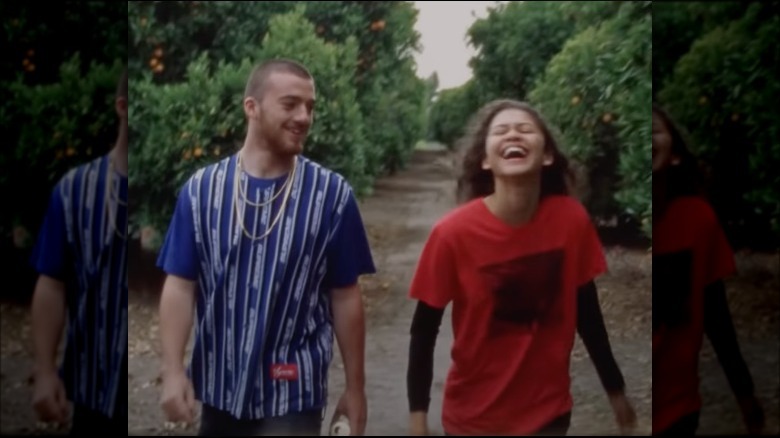 Angus Cloud and Zendaya