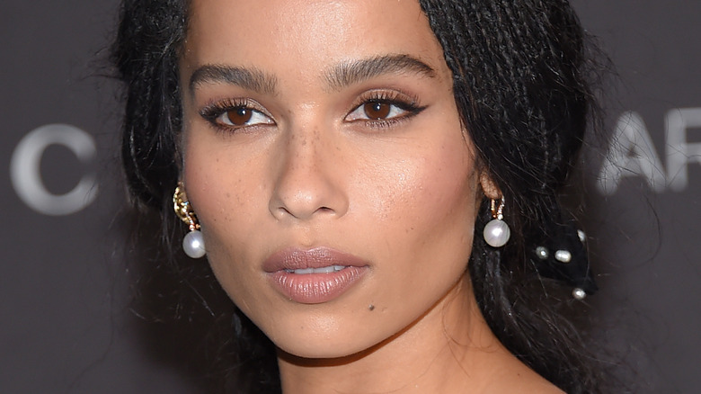 Zoe Kravitz on the red carpet