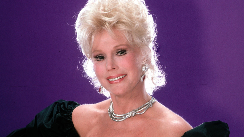 Zsa Zsa Gabor poses for a portrait in 1982