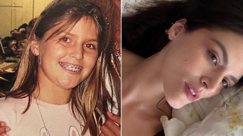 Tessa Gourin then and now