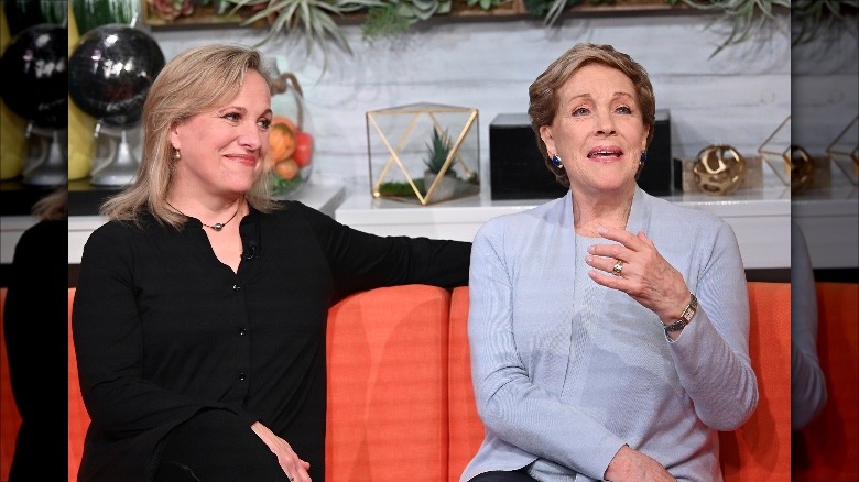 Emma Walton Hamilton and Julie Andrews in a joint interview