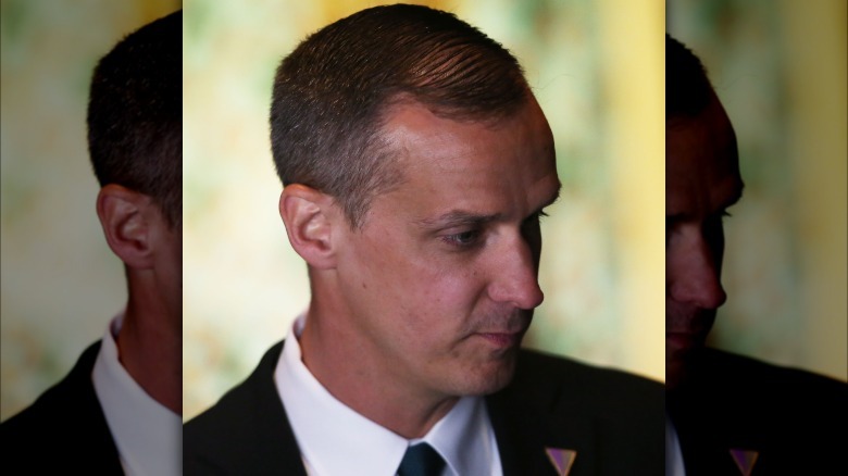 Corey Lewandowski pictured up close.
