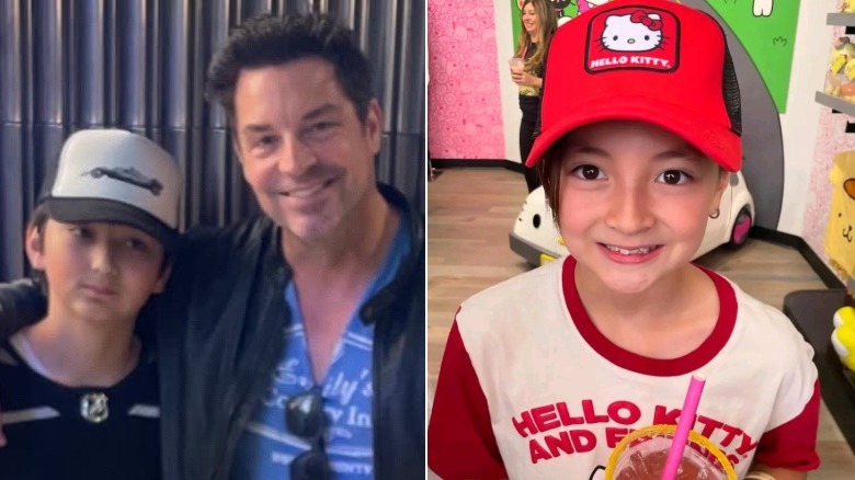 Side by side of Brennan Elliott's children