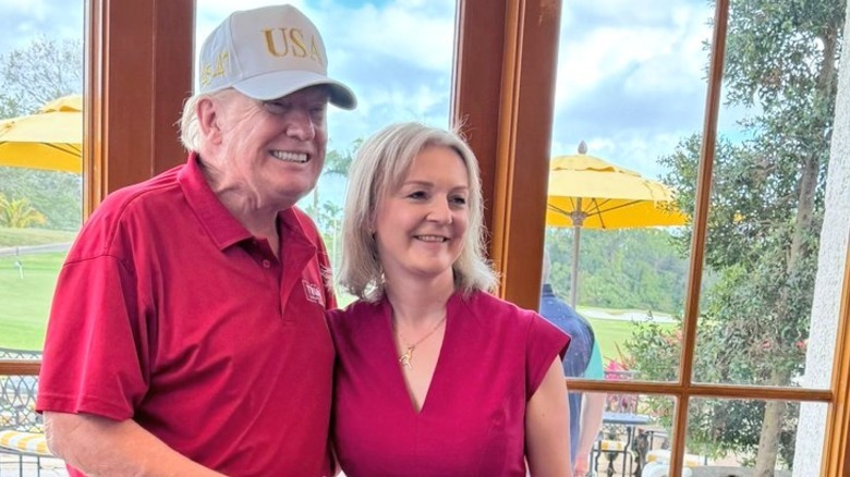 Donald Trump and Liz Truss
