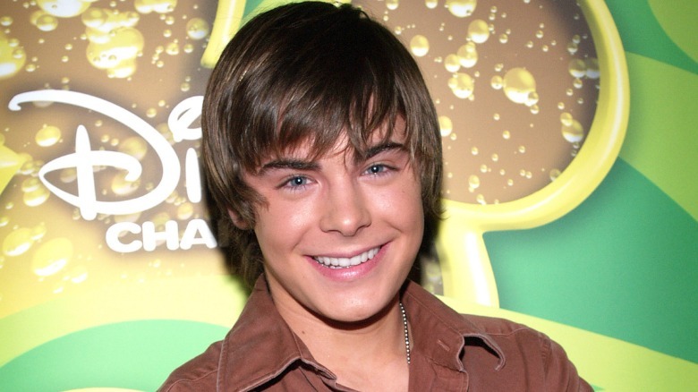 Zac Efron smiling.