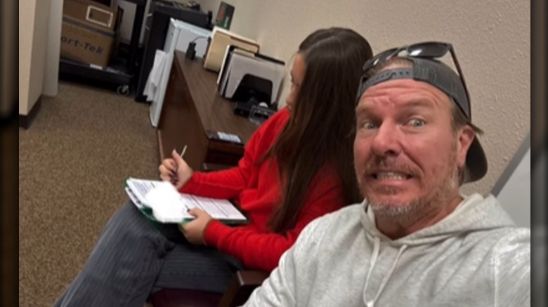 Chip Gaines with Emmie Gaines