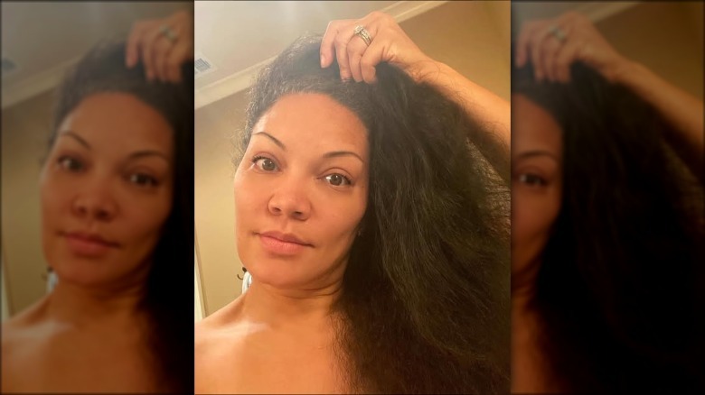 Egypt Sherrod wearing no makeup