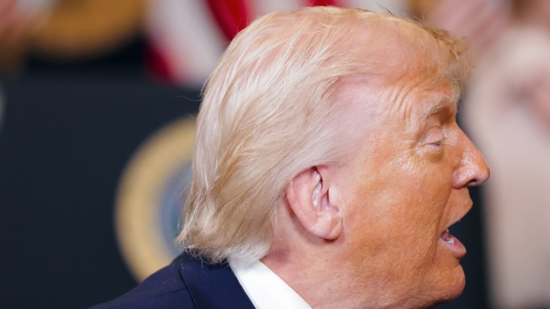 Donald Trump speaking