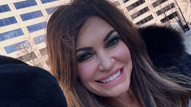 Kimnberly Guilfoyle selfie in washington
