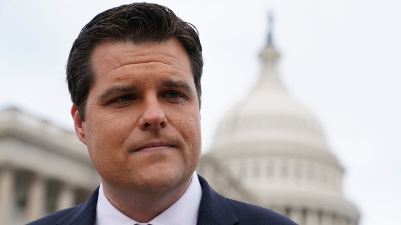 Matt Gaetz pictured in Washington