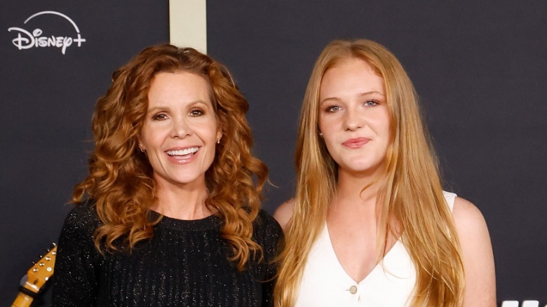 Robyn Lively poses with Kate Johnson in October 2024