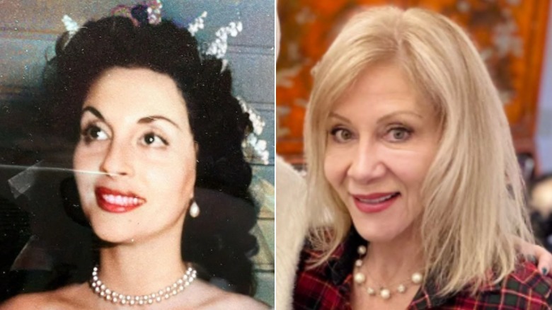 Side-by-side images of Pilar Wayne and Aissa Wayne.